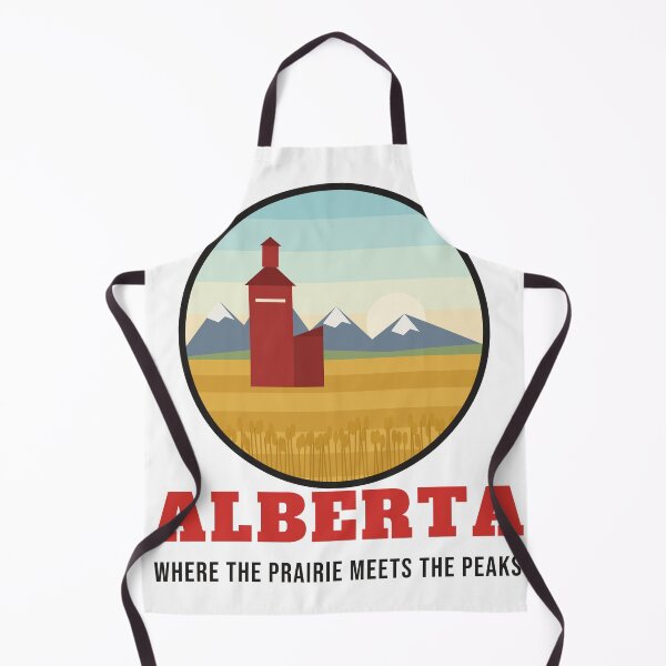 Aperçu de l'œuvre Alberta - Là où la prairie rencontre les sommets créée et vendue par TrueNorthHenry.