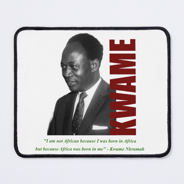 Item preview, Kwame Nkrumah African Unity Quote designed and sold by nonnysshop.