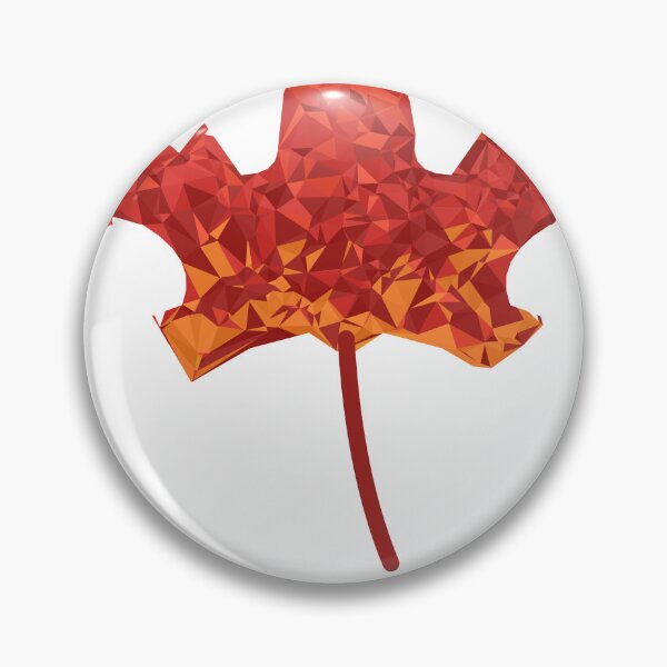 Item preview, Low Poly Maple Leaf - Geometric Autumn Canada designed and sold by TrueNorthHenry.