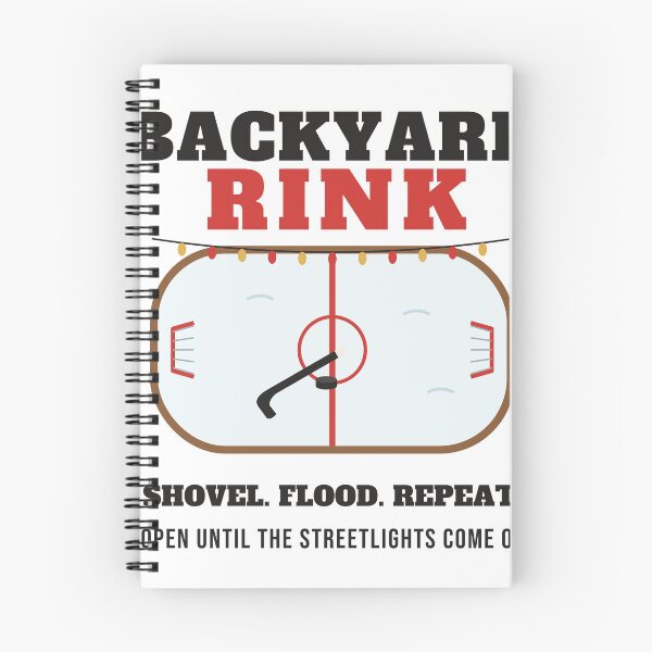 Item preview, Backyard Rink - Shovel. Flood. Repeat. designed and sold by TrueNorthHenry.