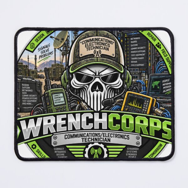 Item preview, WrenchCorps - Communications / Electronics Technician designed and sold by WrenchCorps.