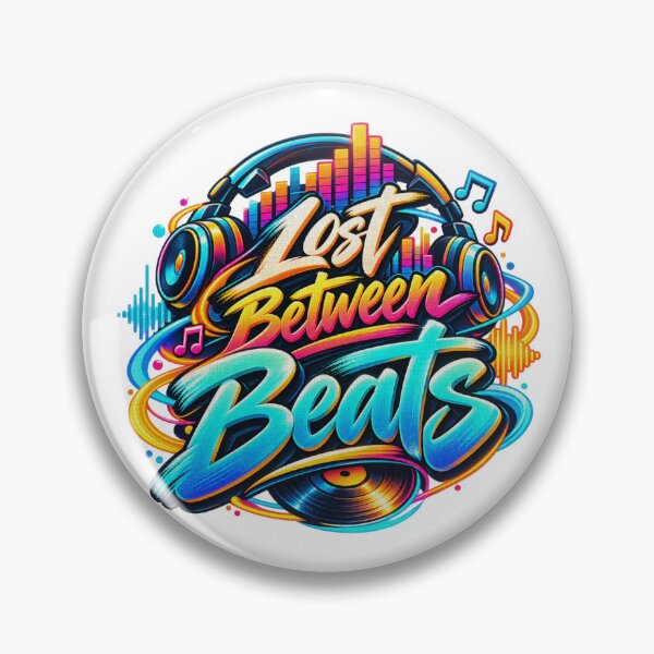 Item preview, Lost Between Beats Music Lover Headphones Design designed and sold by RDproject.