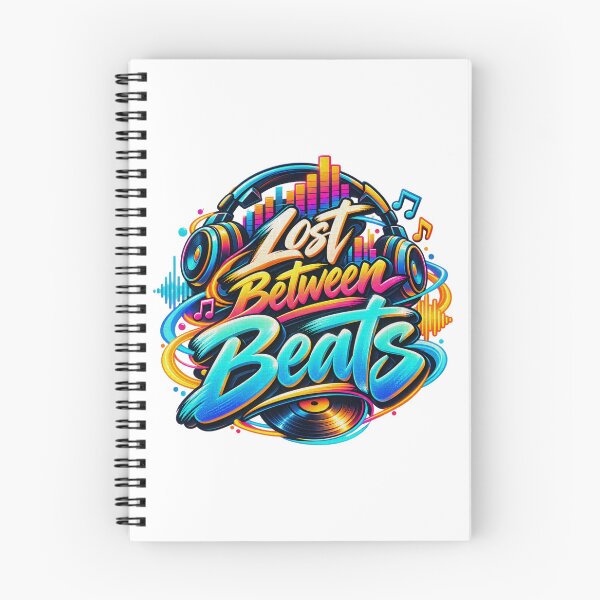 Item preview, Lost Between Beats Music Lover Headphones Design designed and sold by RDproject.