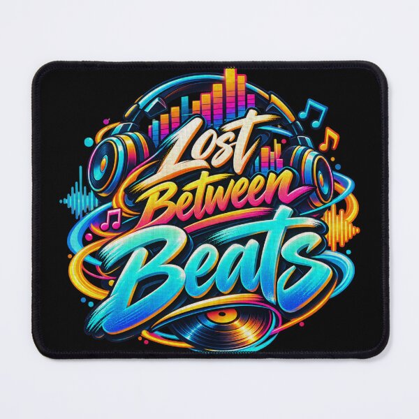 Item preview, Lost Between Beats Music Lover Headphones Design designed and sold by RDproject.