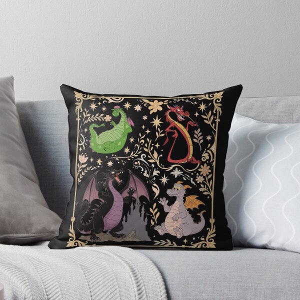 Item preview, Vintage Four Dragon Fantasy Graphic designed and sold by Shoaibstudio.