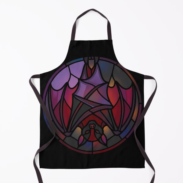 Item preview, Stained Glass Vampire Bat Purple Crimson Elegant Gothic designed and sold by WorldShop17.