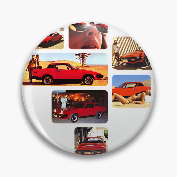 Item preview, Triumph TR Classic Car Brochure Collage Vintage Automotive Design designed and sold by Kitkat-Snap.