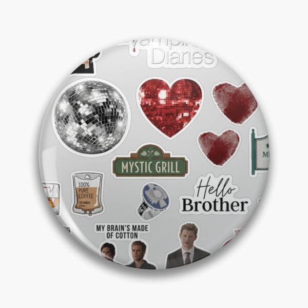 Item preview, The Vampire Diaries Sticker Pack – TVD Mystic Falls Vampire Fandom Stickers designed and sold by Fandom Universe.