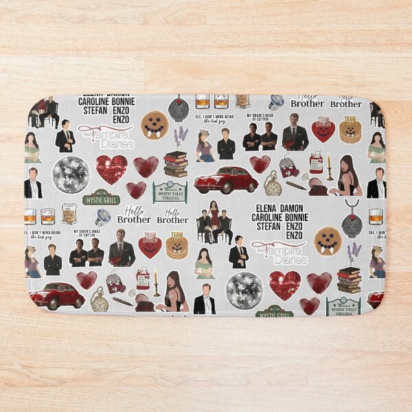 Artikelvorschau, Vampire Diaries Sticker-Pack – TVD Mystic Falls Vampire Fandom Sticker entworfen und verkauft von Fandom Universe.