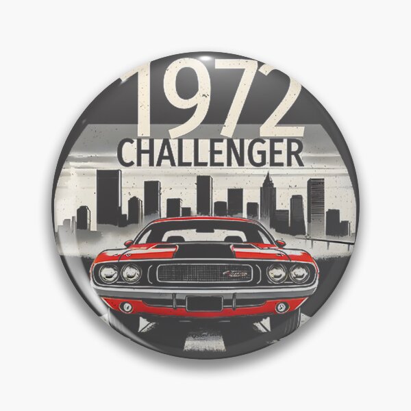 Item preview, Classic Muscle Car Illustration Inspired by Challenger Design designed and sold by Kitkat-Snap.