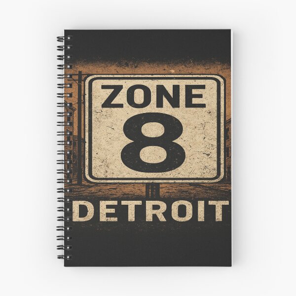 Item preview, Zone 8 Detroit | Urban Street Sign | City Art designed and sold by DTCShop-313.
