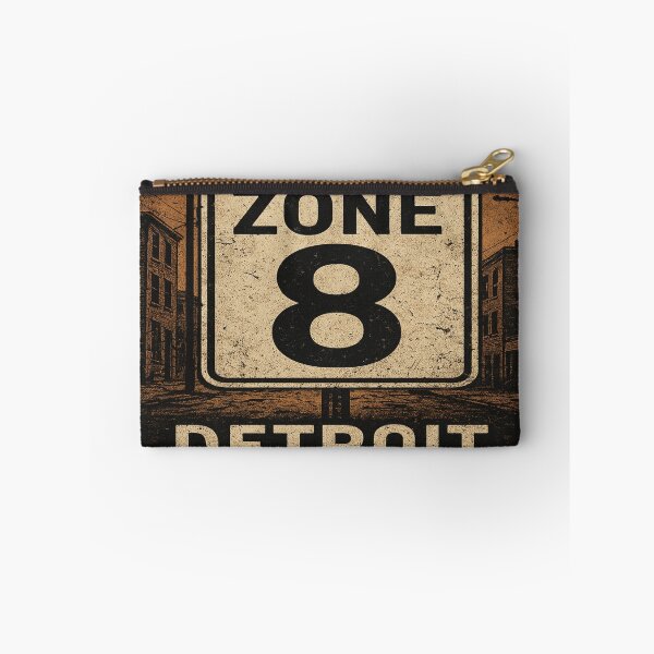 Item preview, Zone 8 Detroit | Urban Street Sign | City Art designed and sold by DTCShop-313.