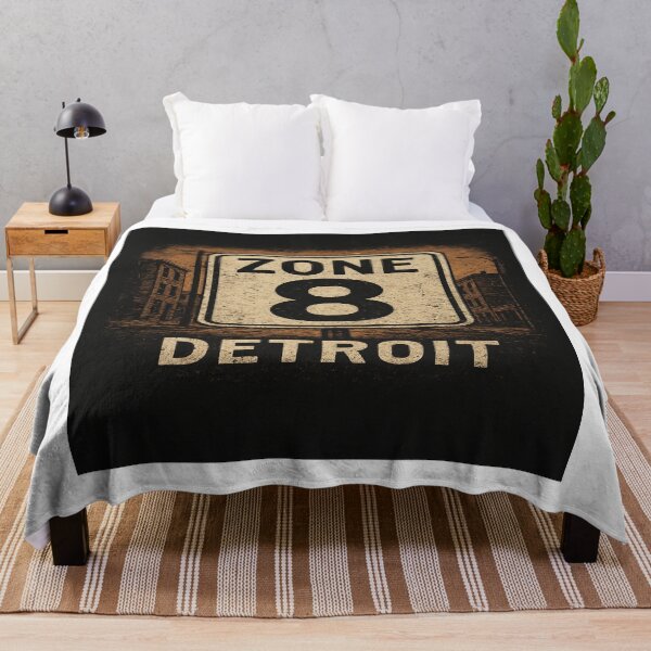 Item preview, Zone 8 Detroit | Urban Street Sign | City Art designed and sold by DTCShop-313.