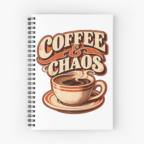 Item preview, Café y Caos - Retro Vintage designed and sold by Visual Dept..