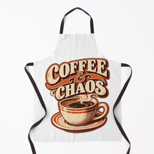 Item preview, Coffee and Chaos - Vintage Retro Coffee designed and sold by Visual Dept..