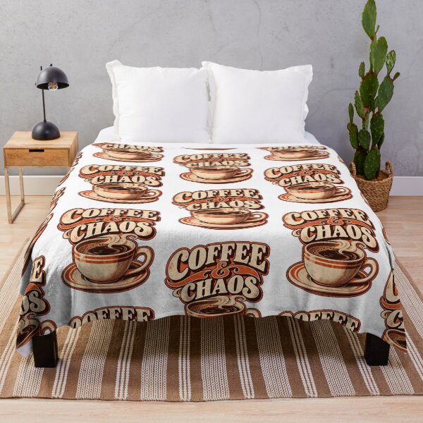 Item preview, Coffee and Chaos - Vintage Retro Coffee designed and sold by Visual Dept..