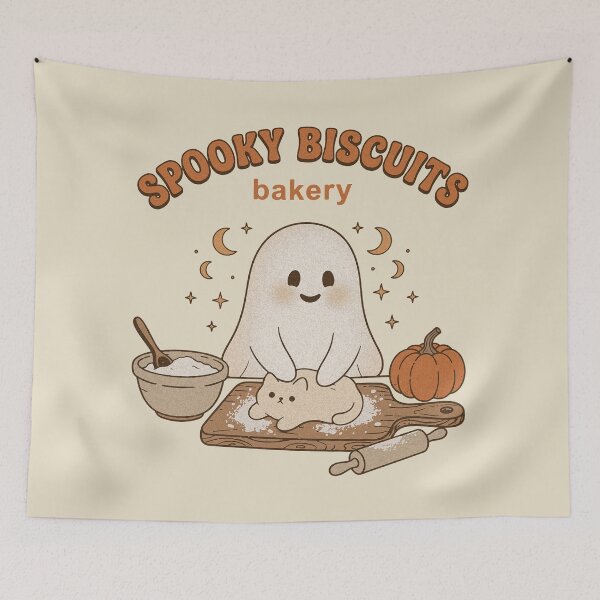 Item preview, Spooky Biscuits Bakery. Vintage. #3 designed and sold by EunsooLee.