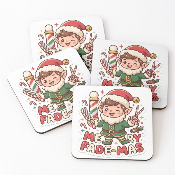 Item preview, Barber Christmas Merry Fade-mas Gift designed and sold by Soft Merch.