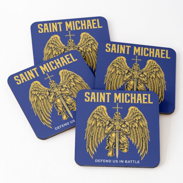 Item preview, Saint Michael Archangel Defend Us In Battle Christian designed and sold by woodwardluis.