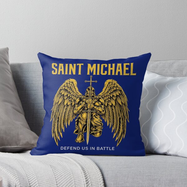 Item preview, Saint Michael Archangel Defend Us In Battle Christian designed and sold by woodwardluis.