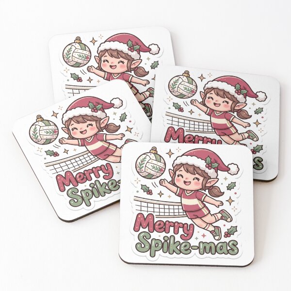 Item preview, Volleyball Christmas Merry Spike-mas Gift designed and sold by Soft Merch.
