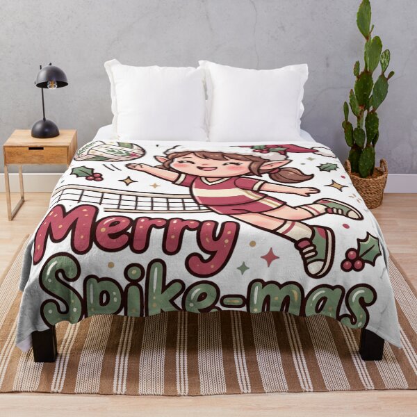 Item preview, Volleyball Christmas Merry Spike-mas Gift designed and sold by Soft Merch.
