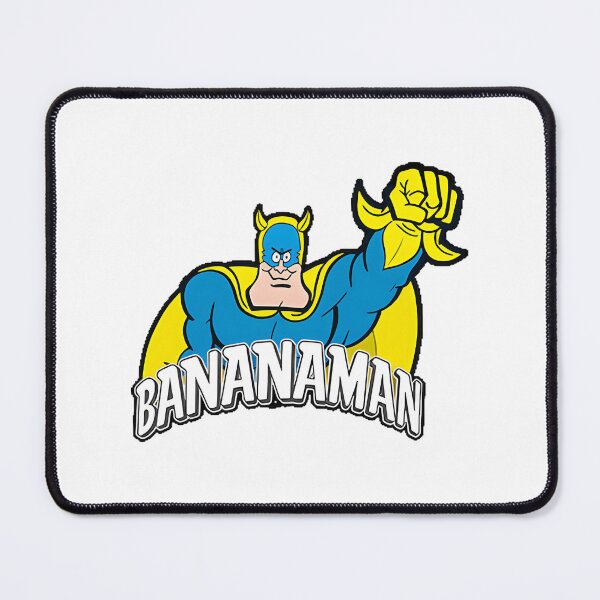 Item preview, Funny Bananaman Cartoon Character Design for Fruit Lovers and Humor Enthusiasts designed and sold by khaledfawzi0.