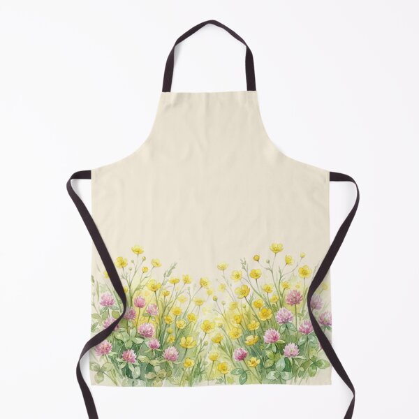 Item preview, Vintage Wildflowers and Clover Meadow Botanical Art designed and sold by bvdesignart.