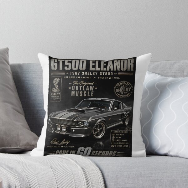 Item preview, Shelby GT Eleanor Classic Muscle Car Vintage Style Artwork designed and sold by Kitkat-Snap.