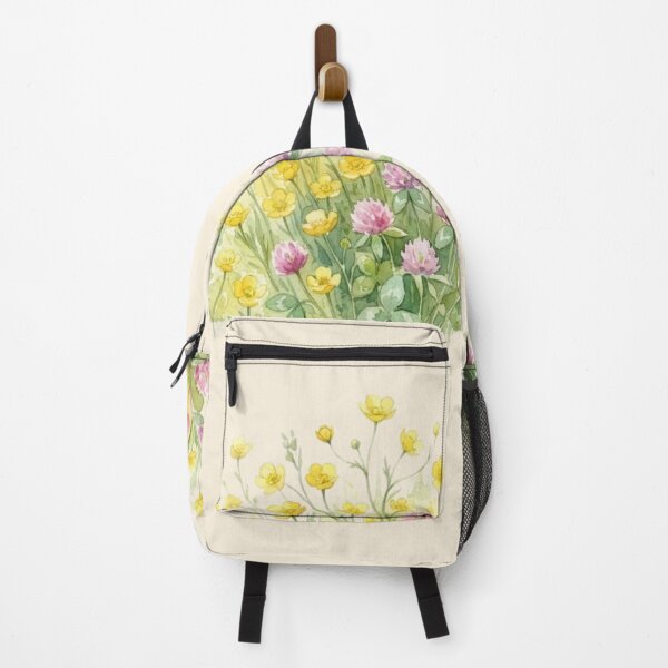 Item preview, Vintage Wildflowers and Clover Meadow Botanical Art designed and sold by bvdesignart.