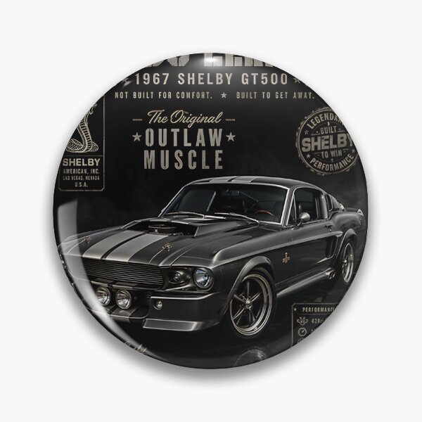 Item preview, Shelby GT Eleanor Classic Muscle Car Vintage Style Artwork designed and sold by Kitkat-Snap.