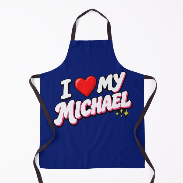 Item preview, I Heart My Michael Retro Groovy Valentine Couple designed and sold by woodwardluis.