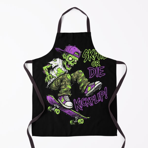 Item preview, Skate Culture Zombie Kickflip Skateboard Retro Grunge designed and sold by WorldShop17.