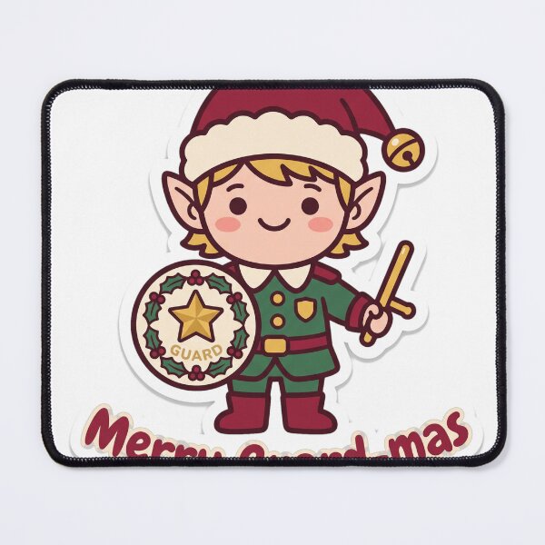 Item preview, Security Guard Christmas Merry Guard-mas Gift designed and sold by Soft Merch.