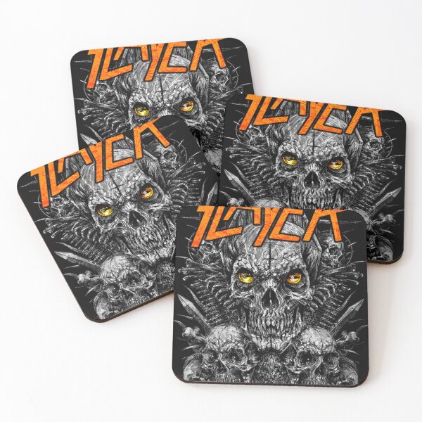 Item preview, Slayer Grungy Skull Graveyard designed and sold by OilyPainting.