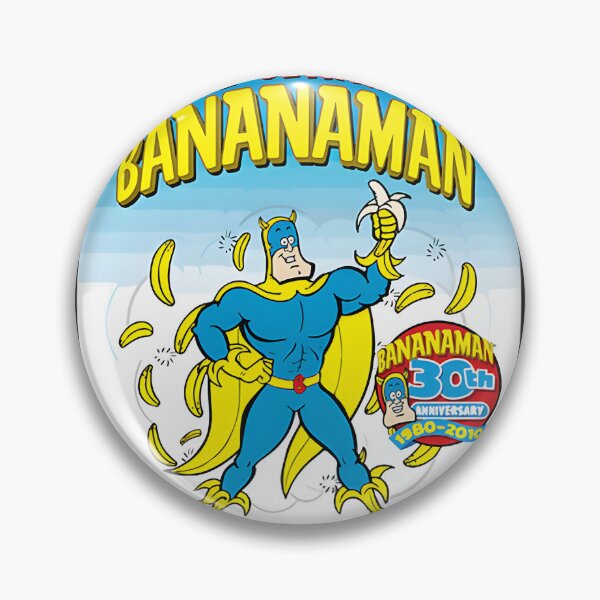 Item preview, Fun and Playful Bananaman Character Illustration Design designed and sold by khaledfawzi0.