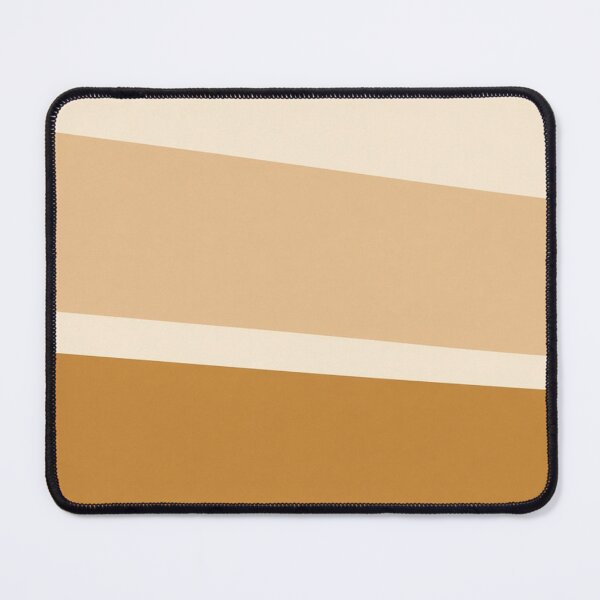 Item preview, Minimalist Warm Ochre Tan Abstract Block Art designed and sold by IntelliMindDesigns.