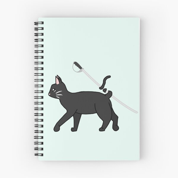 Item preview, Black Cat with Color Guard Sabre designed and sold by Lizzy Bee Designs.