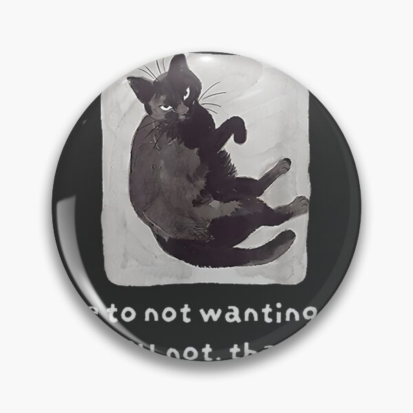 Item preview, Funny Cat Saying No with Attitude Quote Illustration designed and sold by N0XX.