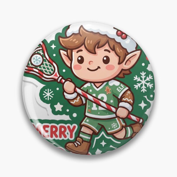 Item preview, Lacrosse Christmas Merry Lax-mas Gift designed and sold by Soft Merch.