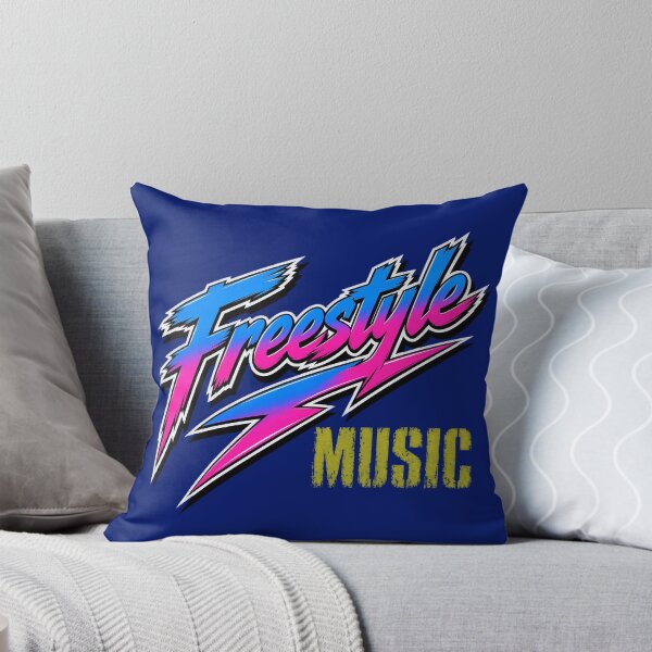 Aperçu de l'œuvre Graphisme de soirée dansante rétro synthé freestyle années 80 créée et vendue par woodwardluis.