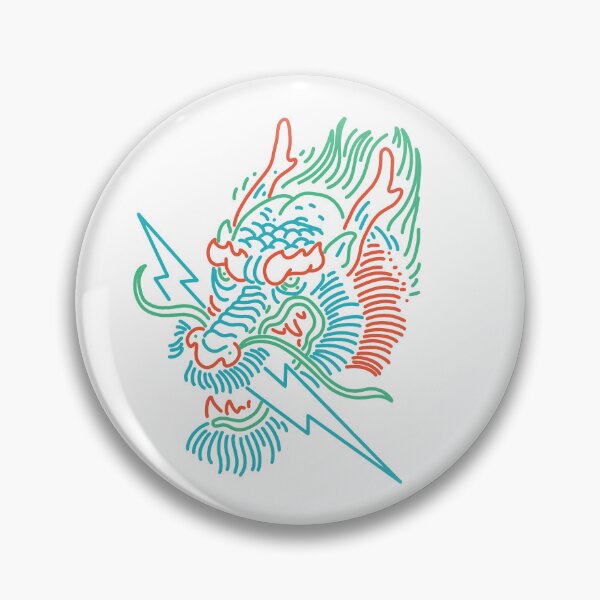Item preview, Neon Dragon designed and sold by the-craft-shop.