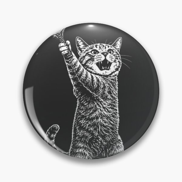 Item preview, Vintage Style Cat Playing Pickleball Retro Sports Design designed and sold by N0XX.