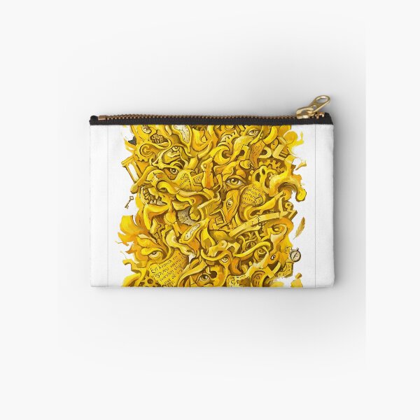 Item preview, Abstract Golden Doodle and Time Art Design designed and sold by Yellow Zone.
