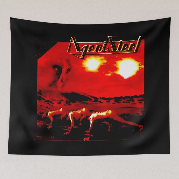 Item preview, Dark Red Silhouette Thrash Metal Music Group designed and sold by CurioCorners.