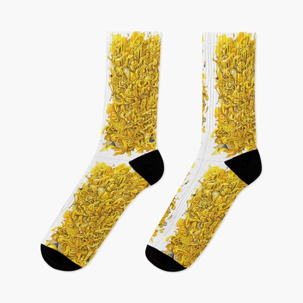 Item preview, Abstract Golden Doodle and Time Art Design designed and sold by Yellow Zone.