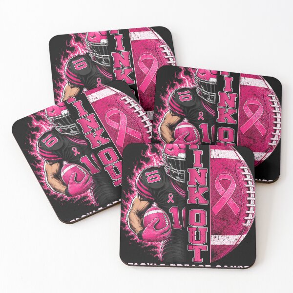 Item preview, Football Pink Out Tackle Breast Cancer Boys Kids designed and sold by linendaust.
