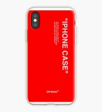 red pattern iPhone Case