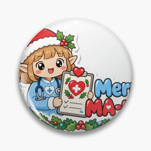Item preview, Medical Assistant Christmas Merry MA-mas Gift designed and sold by Soft Merch.
