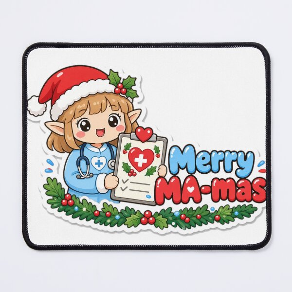 Item preview, Medical Assistant Christmas Merry MA-mas Gift designed and sold by Soft Merch.